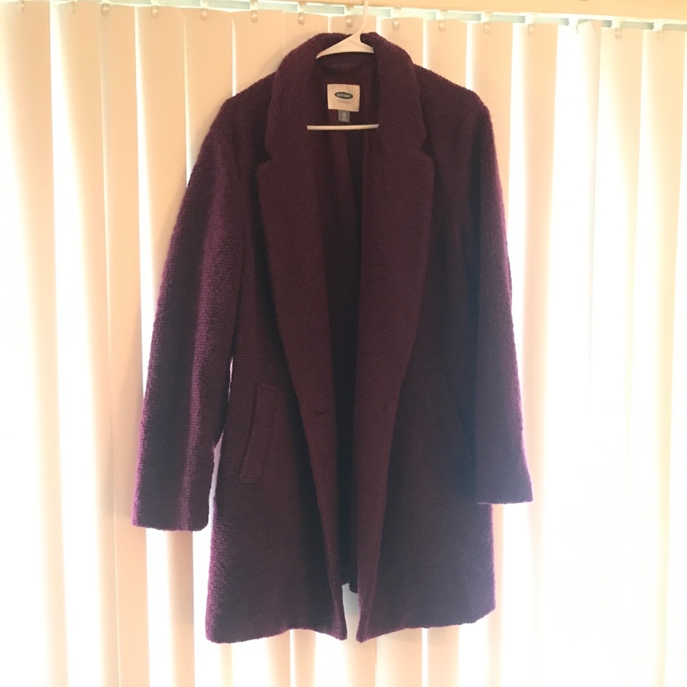 Maroon coat